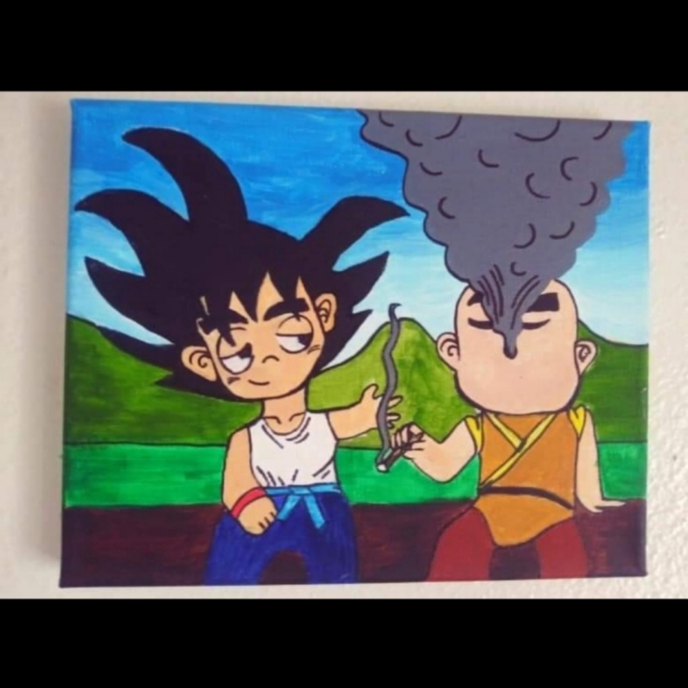 Anime painting